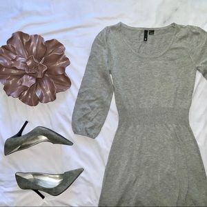 H&M 3/4 Sleeve Sweater Dress